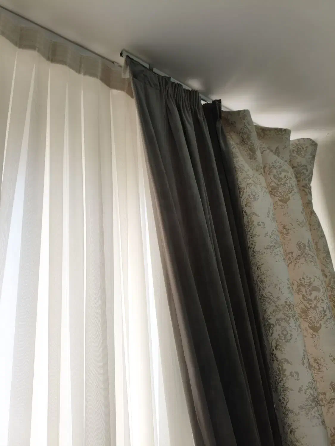 پرده و دستک و زیر پرده ای|پرده، رانر، رومیزی|مشهد, طلاب|دیوار