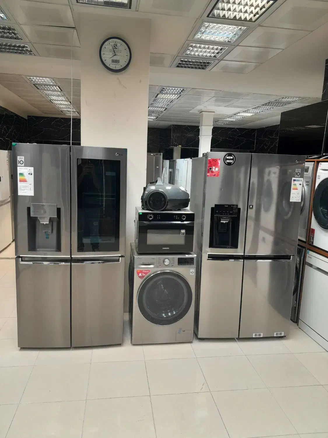 فروش تعدادمحدودی سایدب علت ویترینی بودن35%زیرقیمت|یخچال و فریزر|تهران, دبستان|دیوار