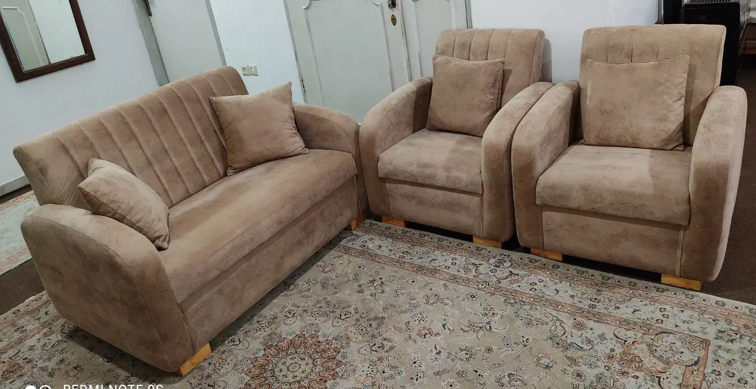 نیم ست مبل اسپرت راحتی نو|مبلمان خانگی و میز عسلی|رشت, لاکانی|دیوار