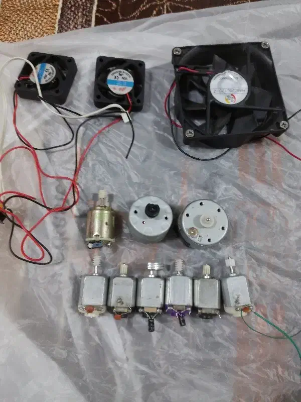 سه عدد فن  کوچک|پنکه و تصفیه‌کنندهٔ هوا|زنجان, |دیوار