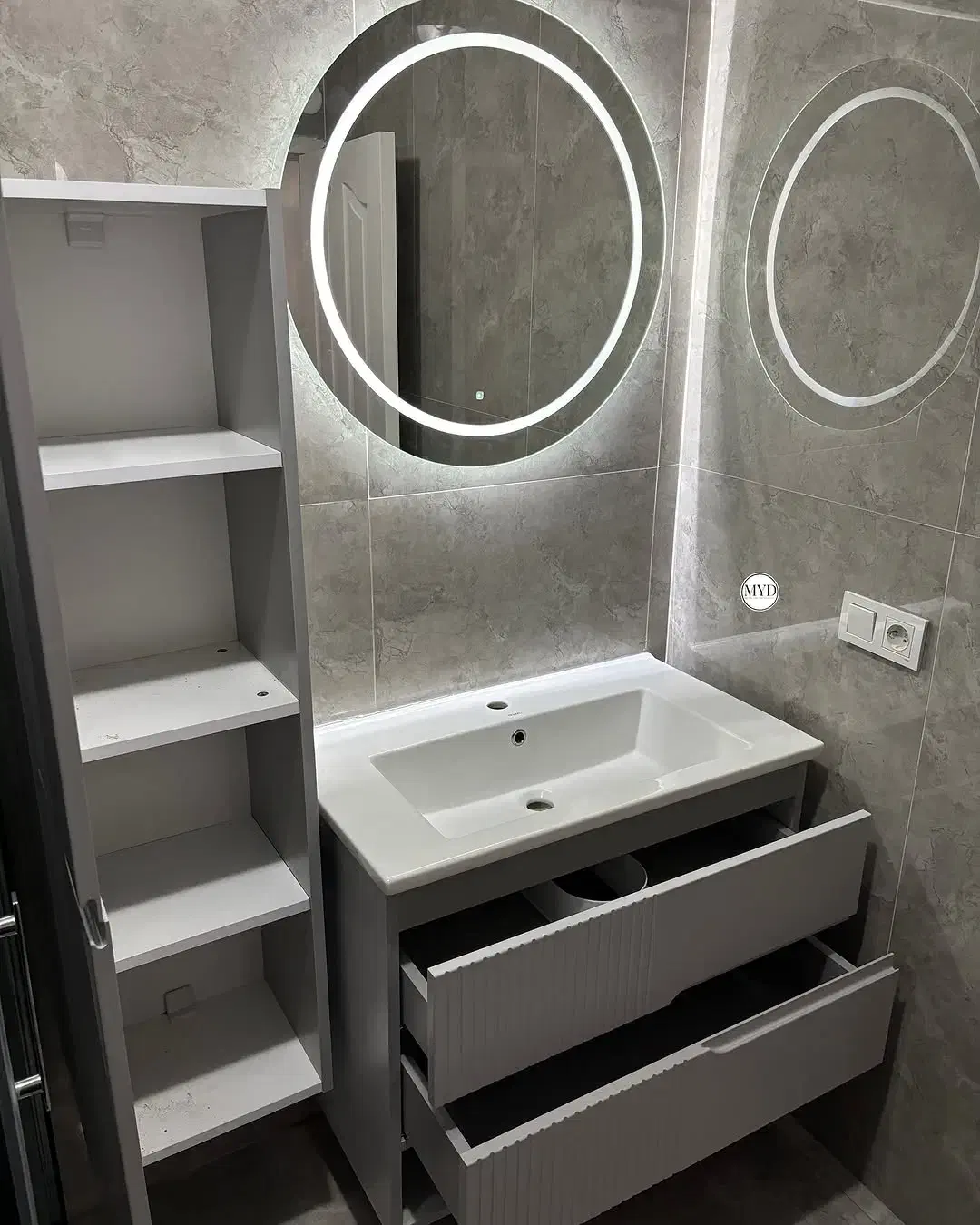 آینه بکلایت و هوشمند|آینه|شیراز, تندگویان|دیوار