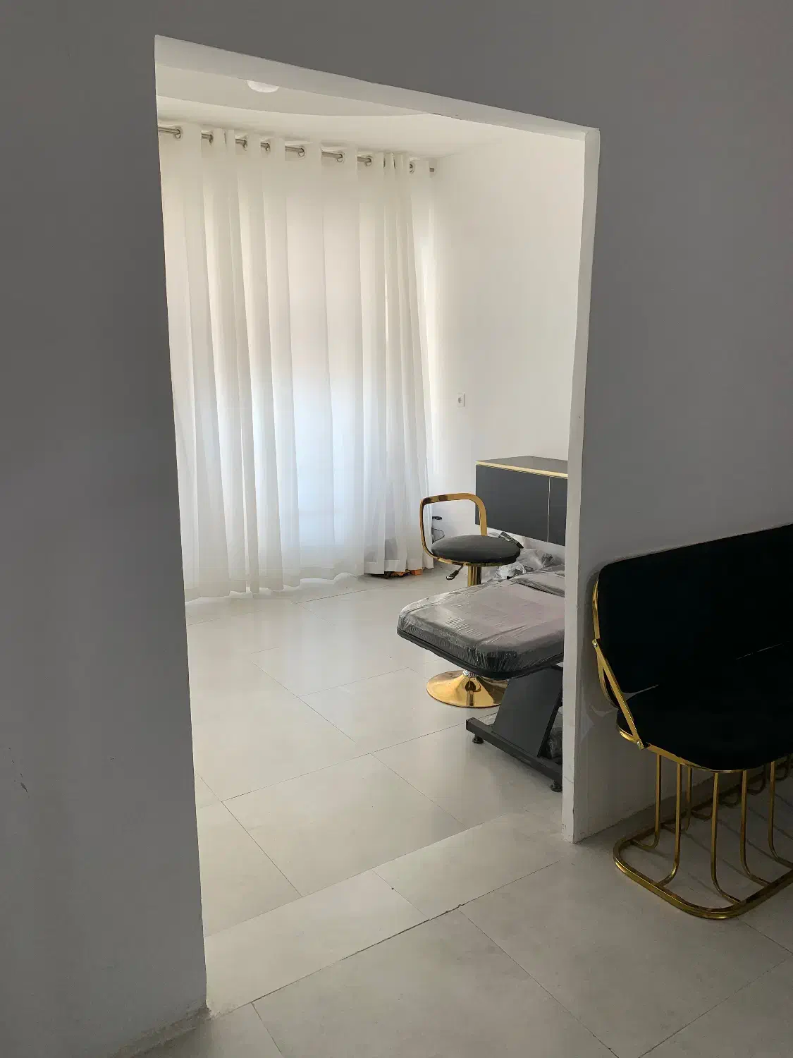 فروش پرده حریر سفید|پرده، رانر، رومیزی|فسا, |دیوار