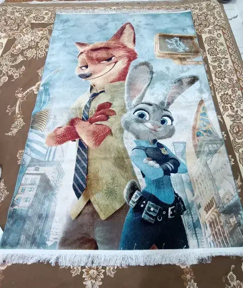 فرش اتاق کودک در حد نو|فرش|قدس, شهر‌قدس|دیوار