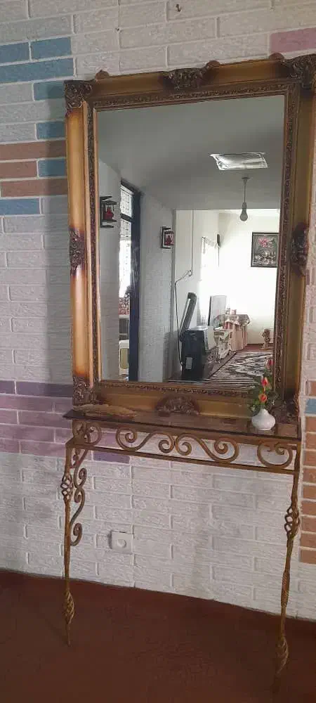 آینه وکنسول|بوفه، ویترین، کنسول|رباطکریم, شهرک والفجر|دیوار