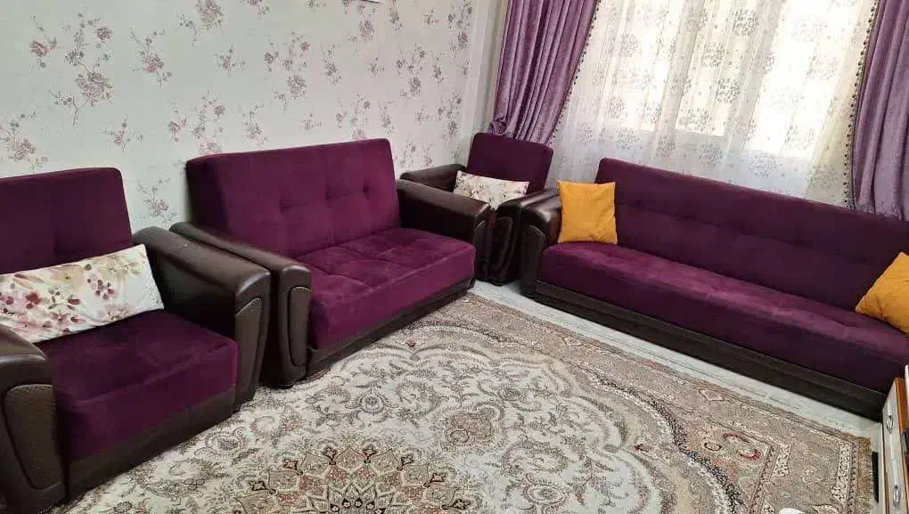 فروش مبل راحتی 7 نفره دست دوم مدل ارامیس ترکیه|مبلمان خانگی و میز عسلی|ری, دیلمان|دیوار