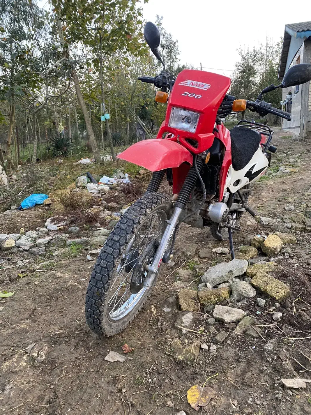 فر‌وش تریل ۲۰۰ نامی|موتورسیکلت|رضوانشهر, |دیوار