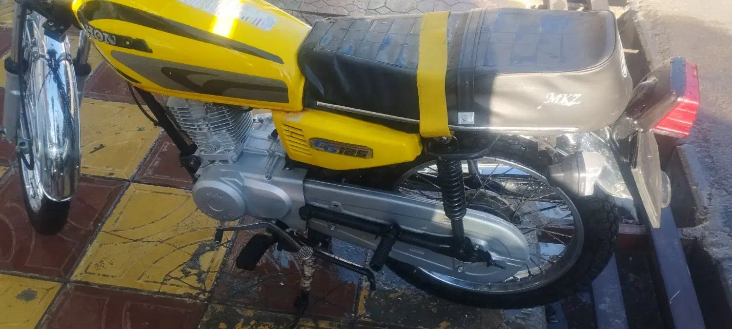 موتور 125 مدل 93 مزائده|موتورسیکلت|نورآباد, |دیوار