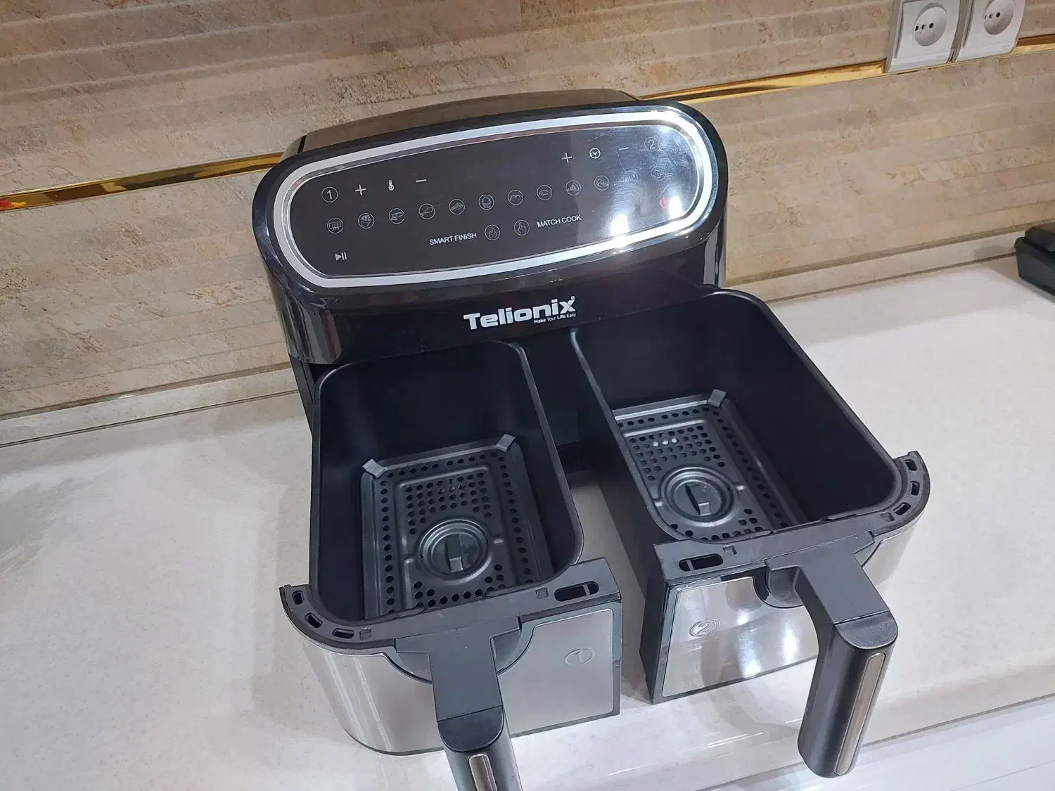 هوا پز دوقلو تلیونیکس|اجاق گاز و لوازم برقی پختوپز|قم, شهرک قدس|دیوار