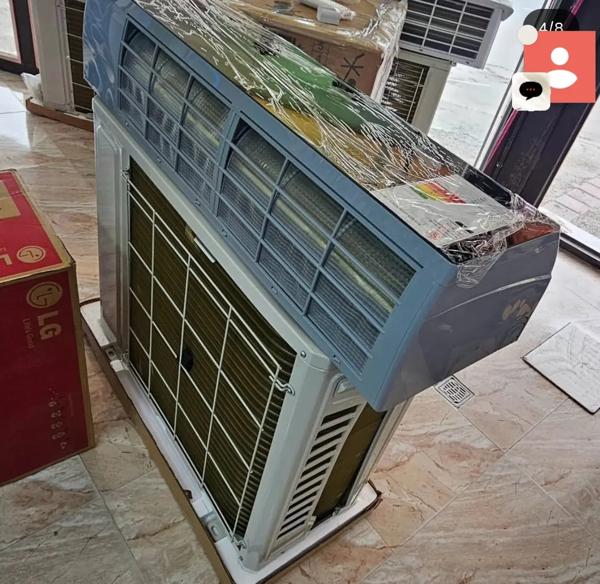 کولر گازی اسکرول پنل مشکی معمولی|کولر گازی و فنکوئل|تهران, گاندی|دیوار