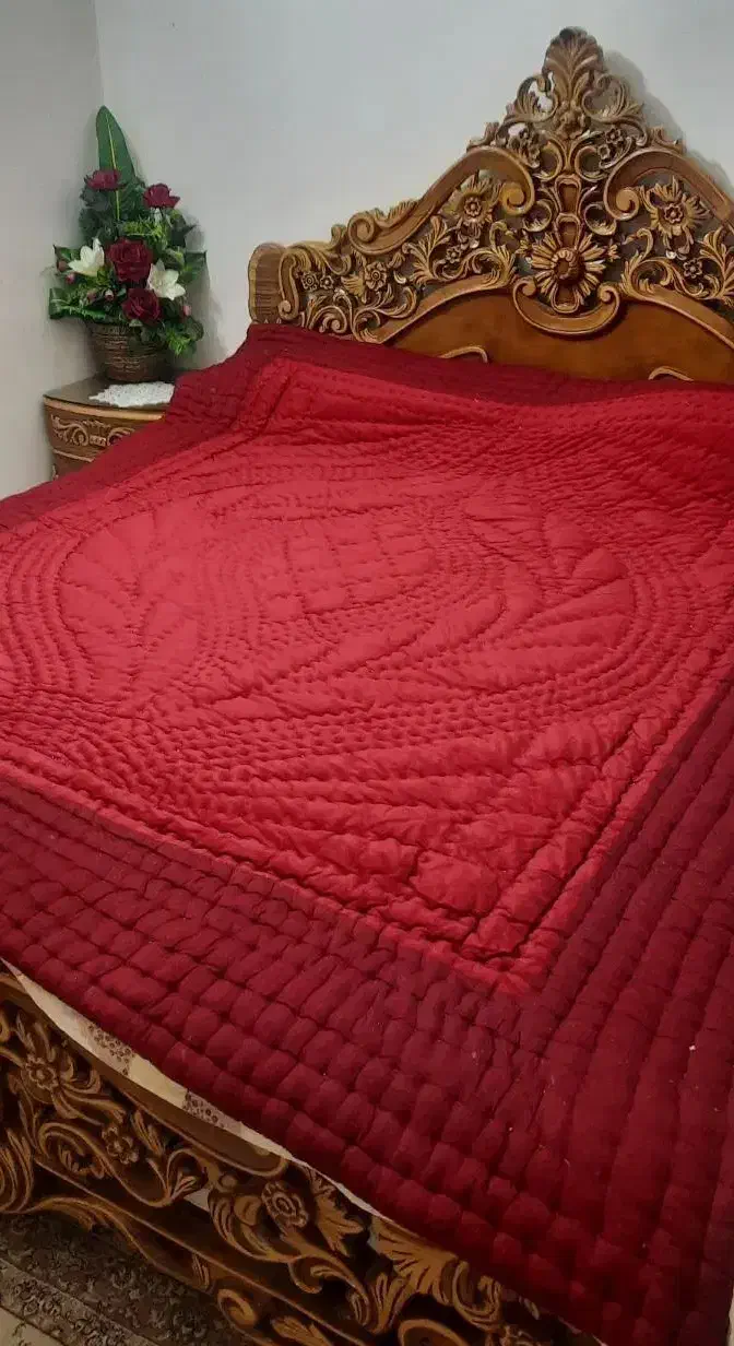 لحاف پنبه دو نفره|رختخواب، بالش، پتو|مشهد, کوثر|دیوار