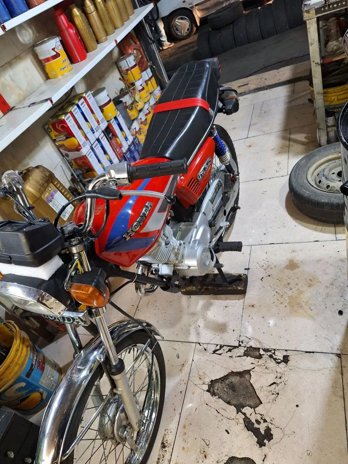 هوندا ۱۲۵ مدل۹۱|موتورسیکلت|تهران, شهید رجایی|دیوار