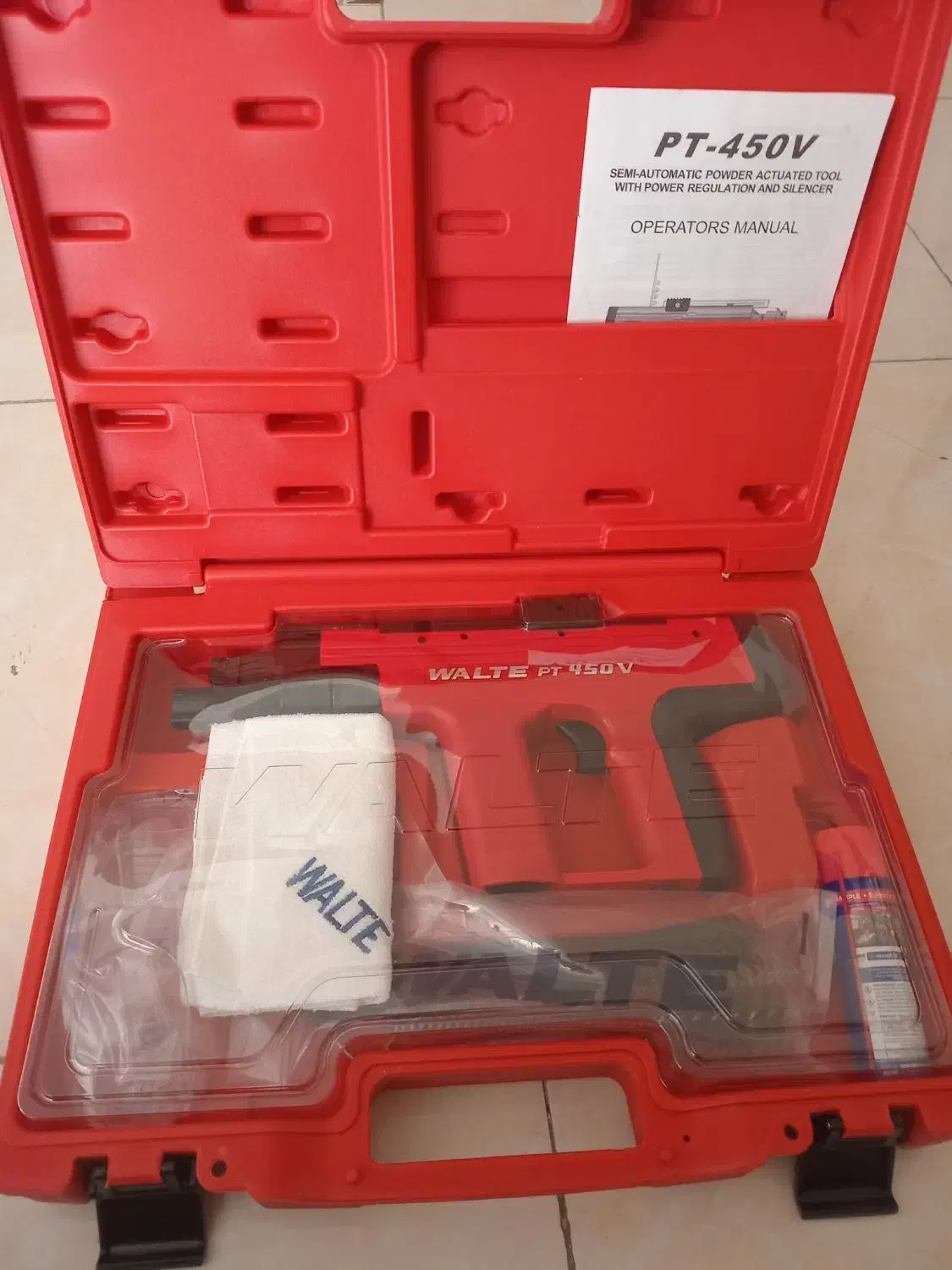 تفنگ میخکوب والتی نو اک اصلا استفاده نشده|ابزارآلات|شیراز, بعثت|دیوار