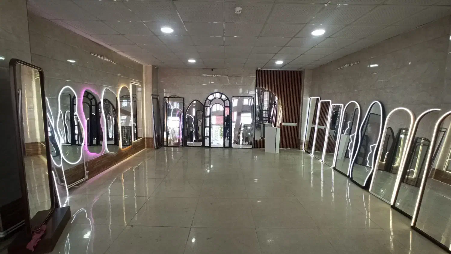 تولید و پخش انواع آینه بک لایت قدی روشویی از ۸۰۰|آینه|همدان, |دیوار