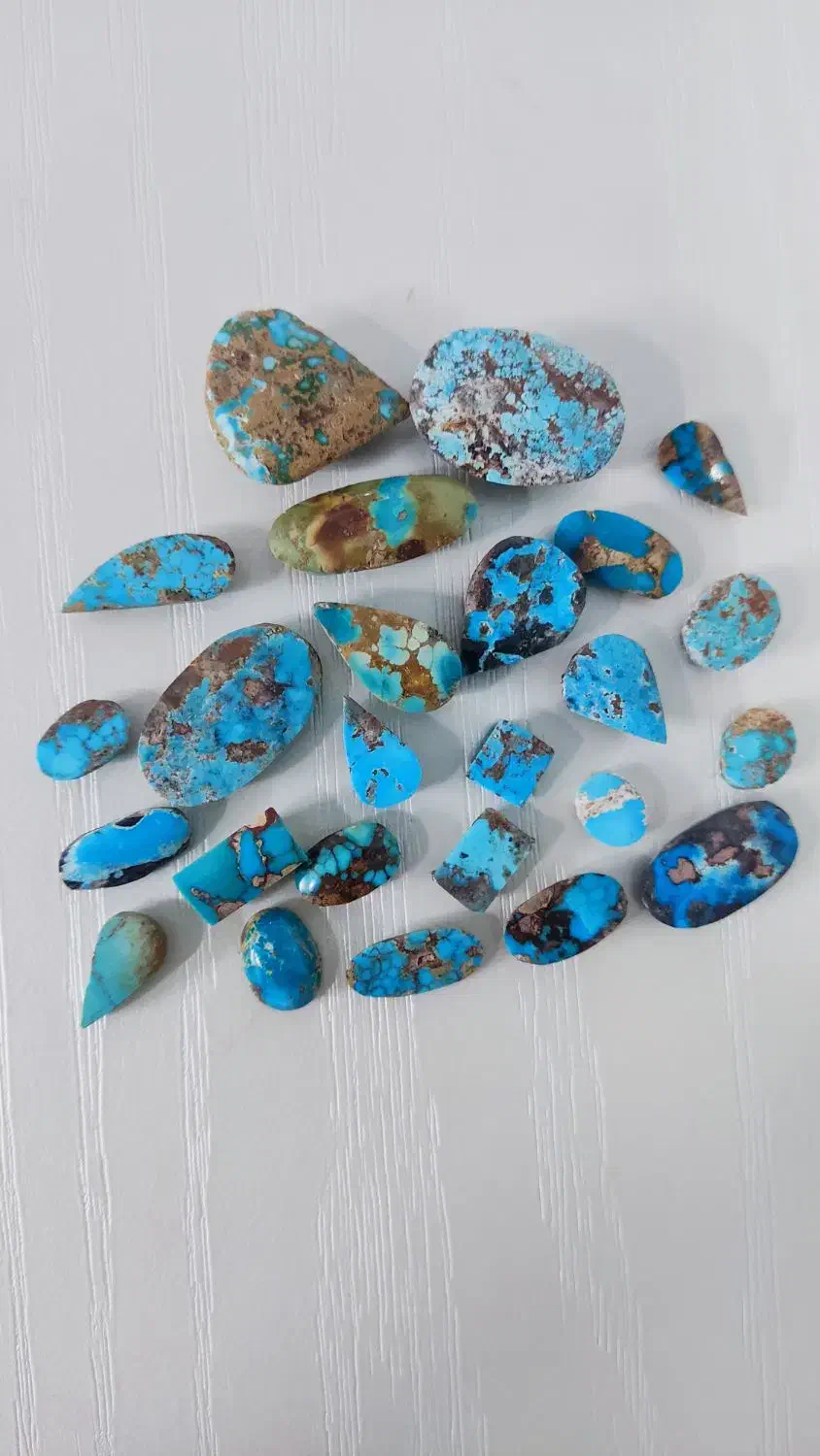 فیروزه نیشابور ۲۵ عدد|جواهرات|مشهد, گاز|دیوار