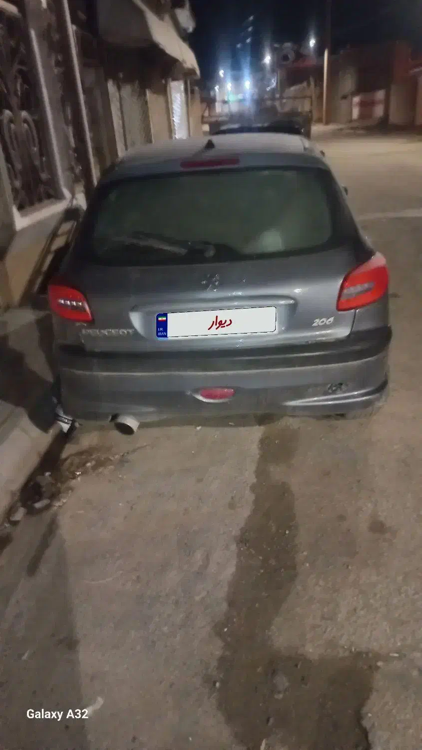 پژو ۲۰۶ مدل ۸۹|خودرو سواری و وانت|تربت‌حیدریه, ترمینال|دیوار