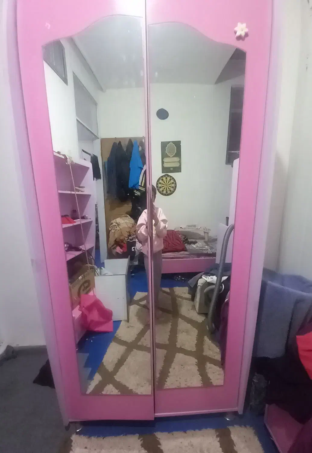 تخت و کمد جا کتابی جا لباسی میز تحریر|تخت و سرویس خواب|اراک, |دیوار