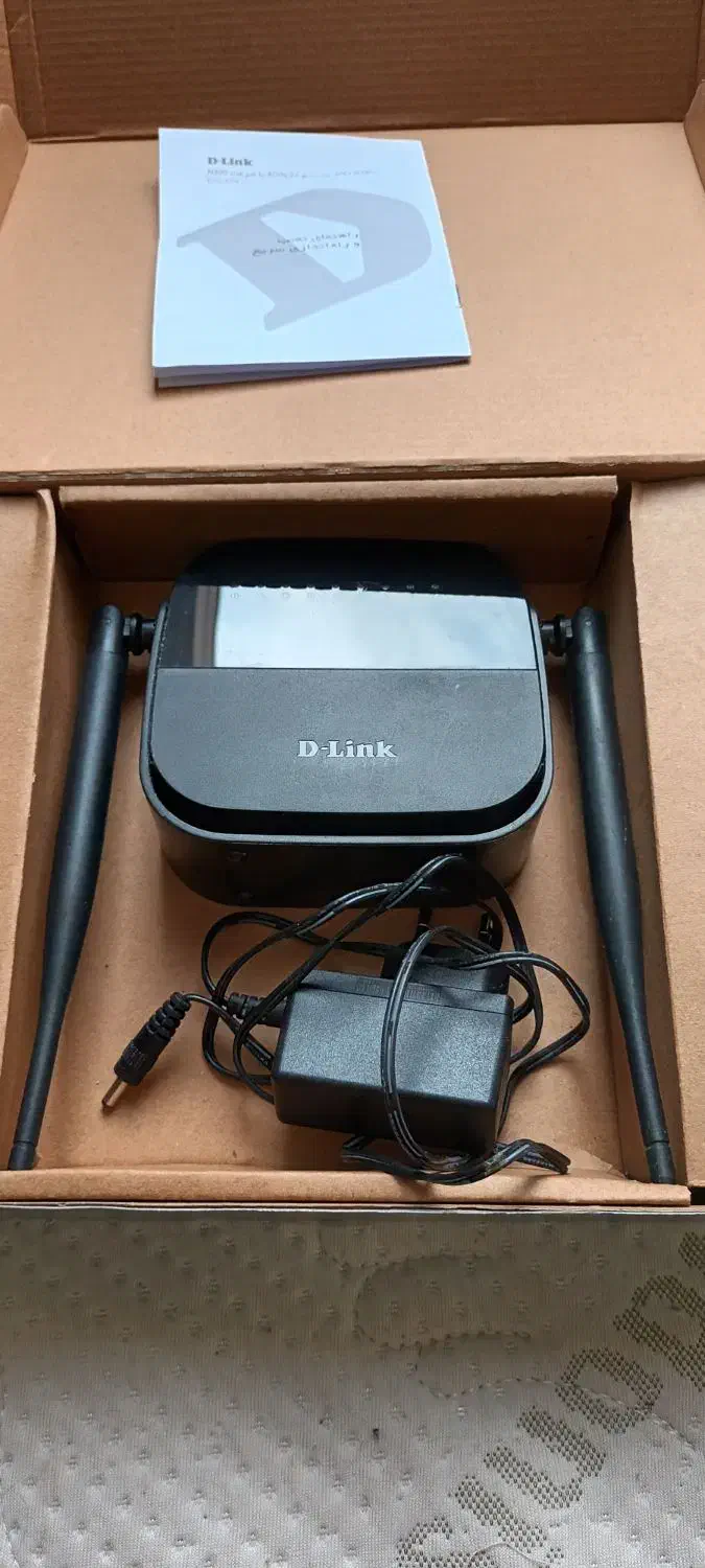 مودم دی لینک در حد نو.|مودم و تجهیزات شبکه|گرمدره, |دیوار