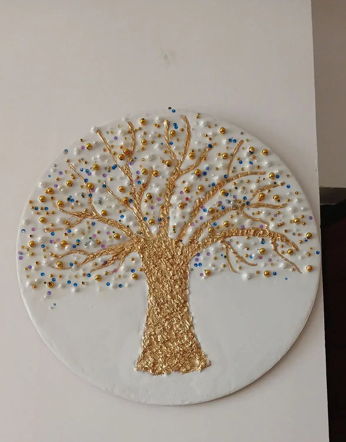 تابلوی رزینی درخت زندگی|صنایع دستی و سایر لوازم تزئینی|قروه, |دیوار