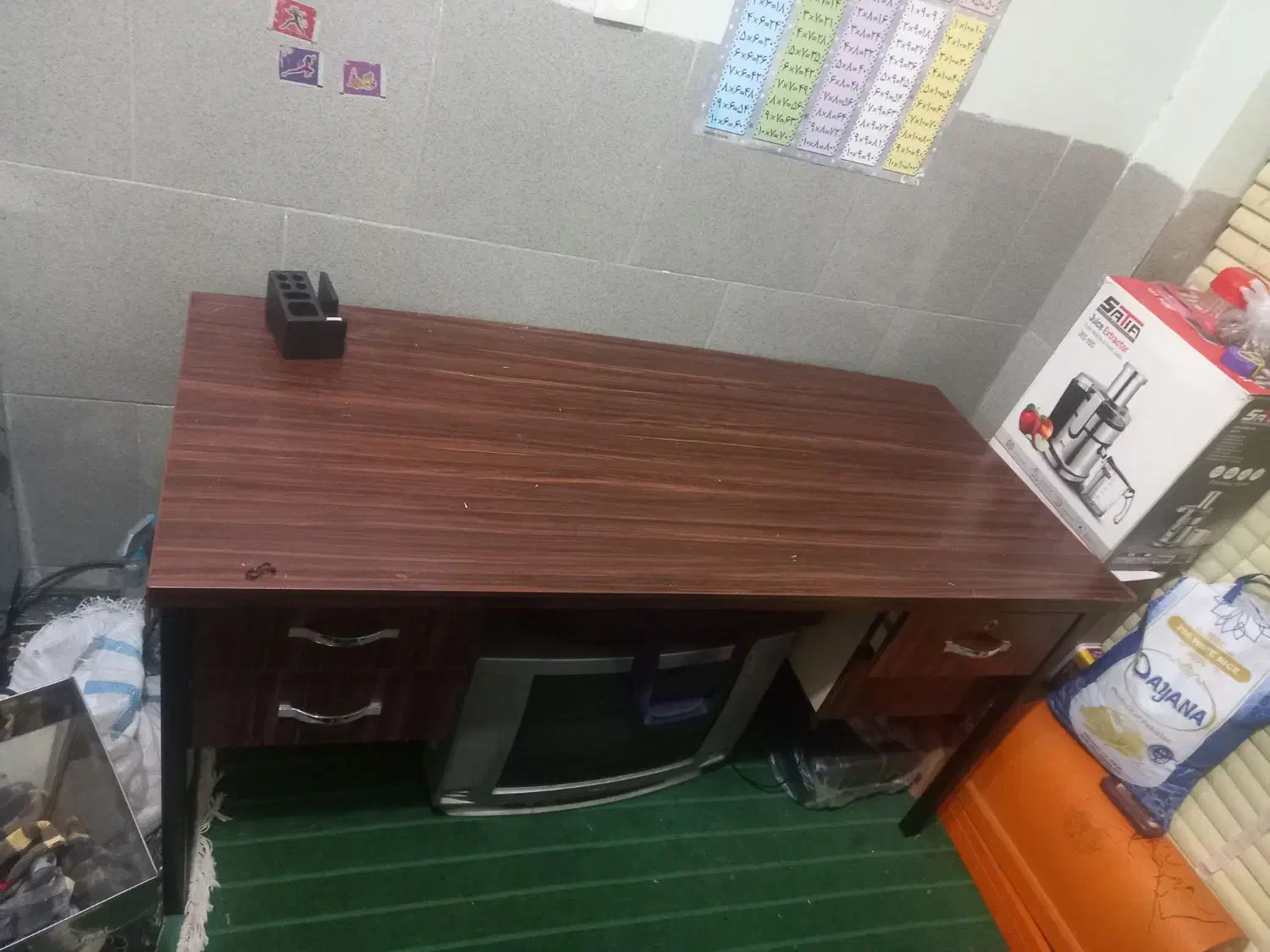 میز مطالعه|میز تحریر و کامپیوتر|مهریز, |دیوار