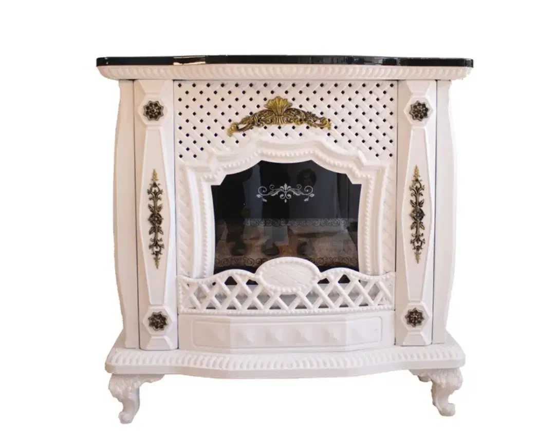 شومینه گازی 30 سفید مشبک بخاری گازی|بخاری، هیتر، شومینه|گرگان, |دیوار