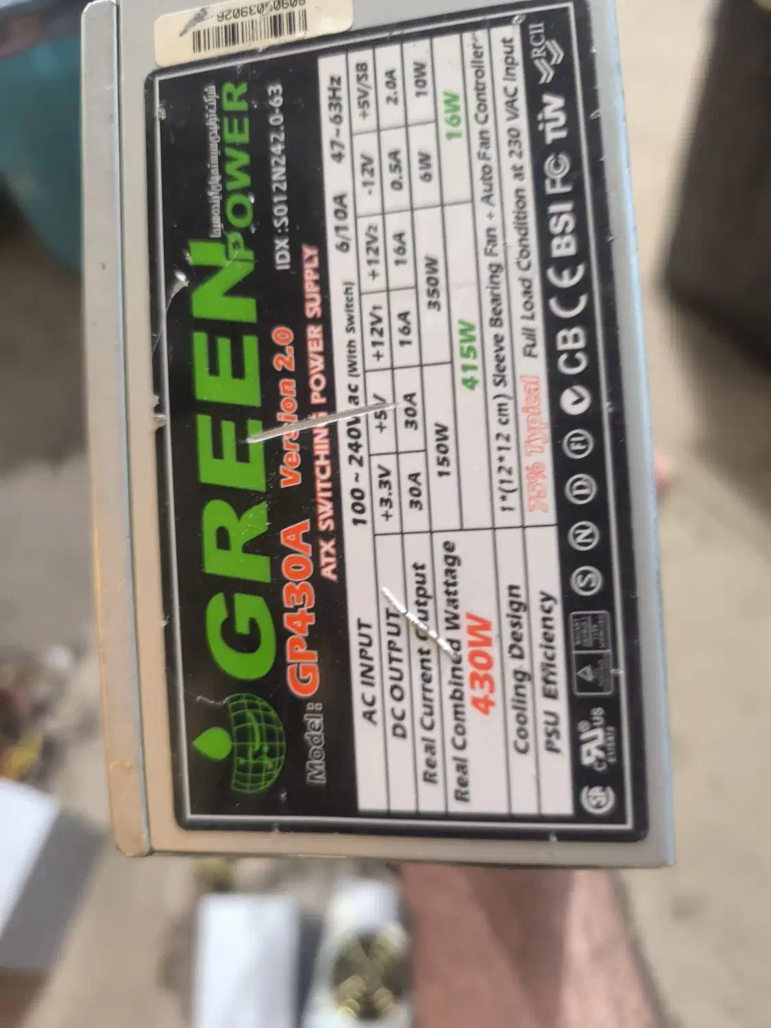 پاور 430و480و530و380|قطعات و لوازم جانبی رایانه|اصفهان, خانه اصفهان|دیوار