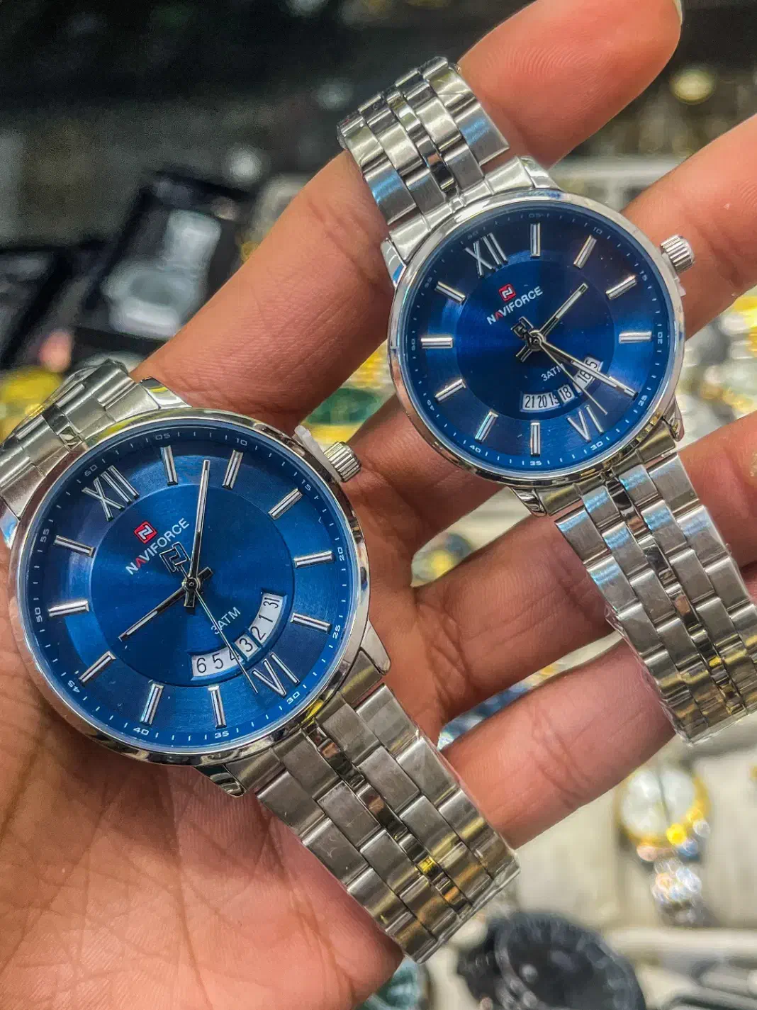 ساعت مچی ست مارک ناوی فورس اصلی/موتور ژاپنی|ساعت|مشهد, گاز|دیوار