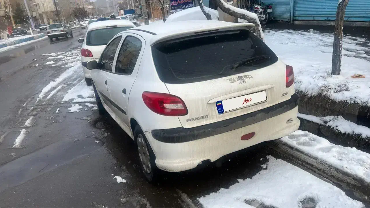 206 مدل ۱۳۹۰ تیپ ۲|خودرو سواری و وانت|مرند, |دیوار