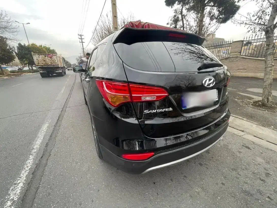 سانتافه 2015 بی رنگ فول آپشن مشکی هیوندا|خودرو سواری و وانت|رامجین, |دیوار