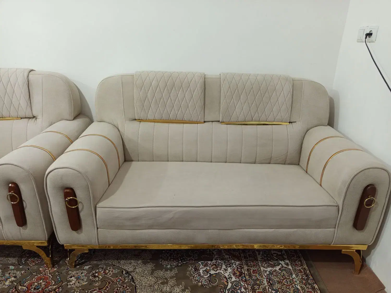 مبل ۹ نفره|مبلمان خانگی و میز عسلی|قنوات, |دیوار