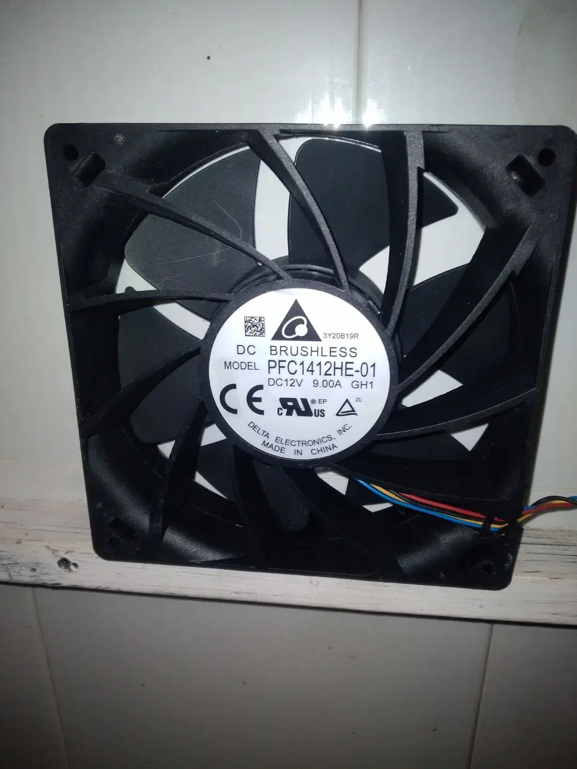 فن ماینر 14 سانت دلتا اورجینال 6 پین|قطعات و لوازم جانبی رایانه|خوی, |دیوار