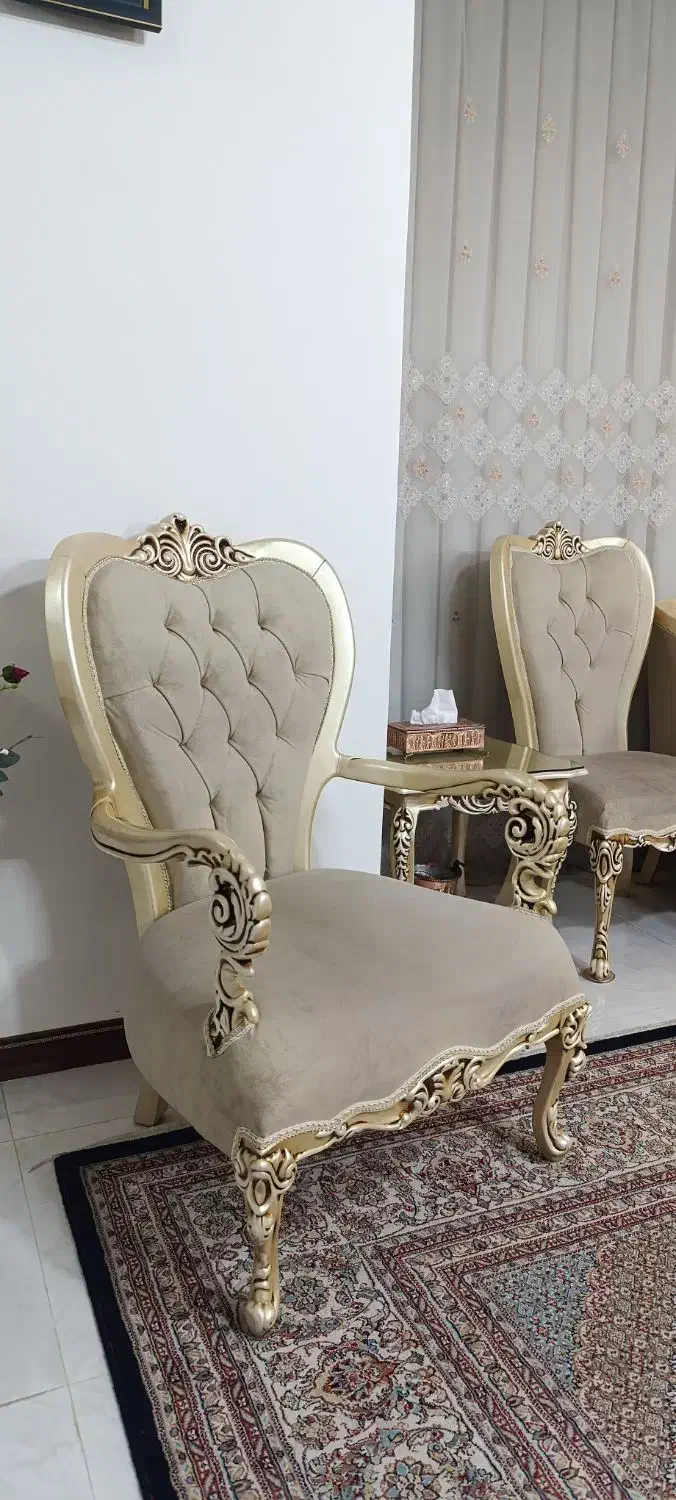 مبل سلطنتی|مبلمان خانگی و میز عسلی|مشهد, جانباز|دیوار