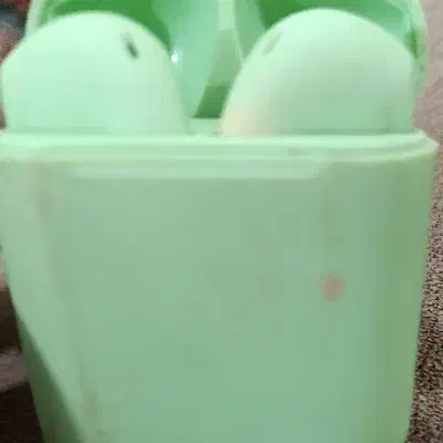 هندزفری بلوتوثی سبز رنگ|لوازم جانبی موبایل و تبلت|بوئین زهرا, |دیوار