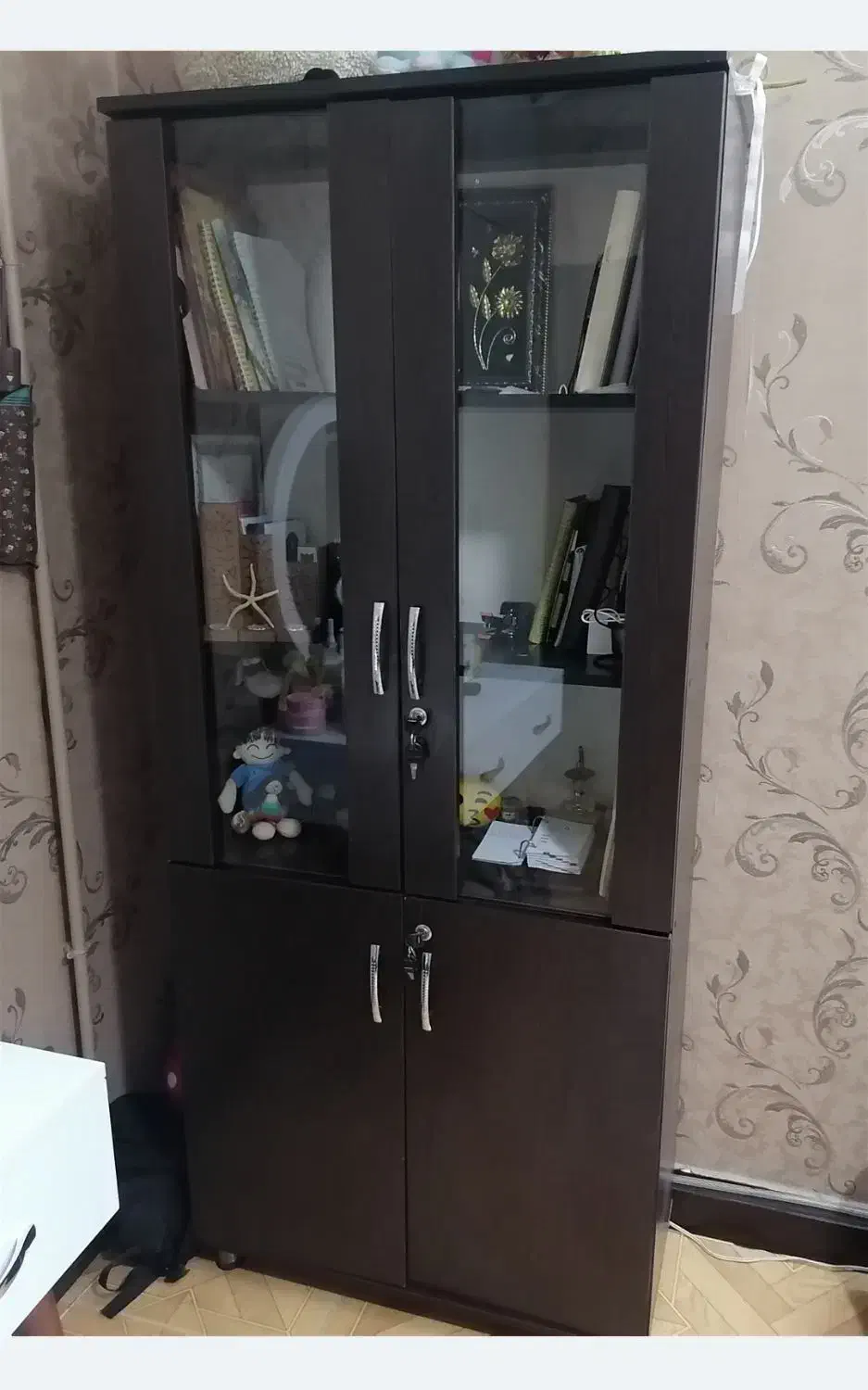 کتابخانه|کتابخانه، شلف، قفسههای دیواری|الوند, |دیوار