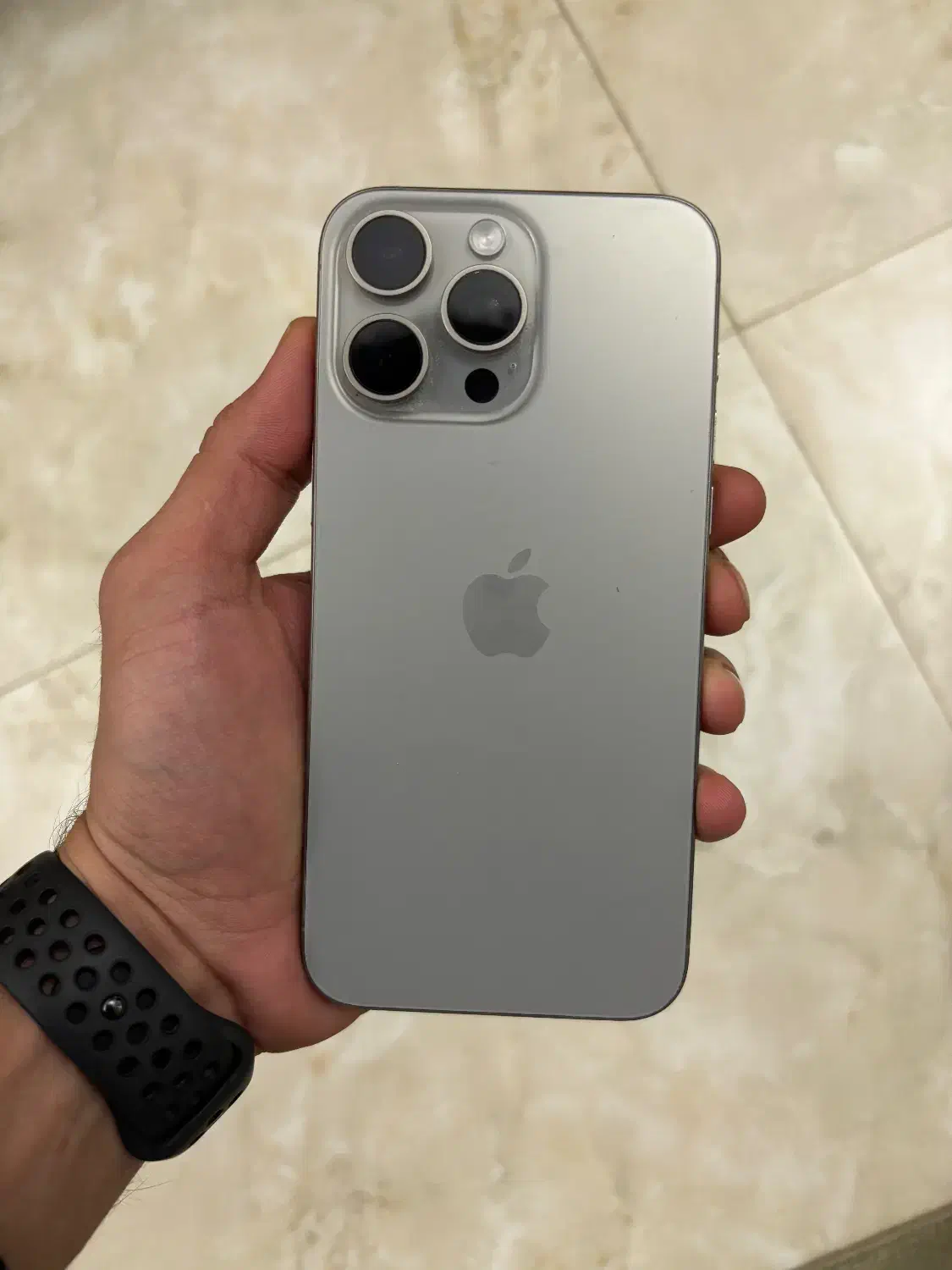 آیفون ۱۵ پرومکس ۲۵۶ باطری ۸۶ درصد|موبایل|تهران, گیشا|دیوار