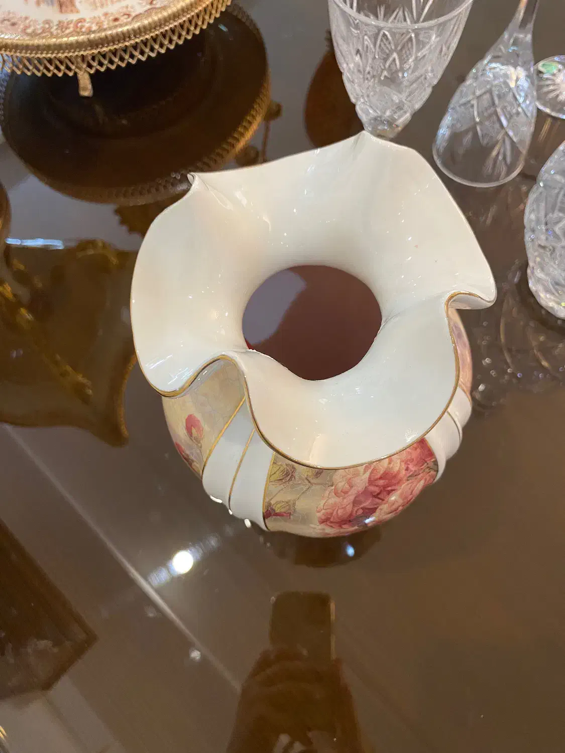 گلدان لمونژ/جام بوهیما/قندان کریستال/گل مصنوعی/قاب|ظروف سرو و پذیرایی|مشهد, امام رضا (ع)|دیوار