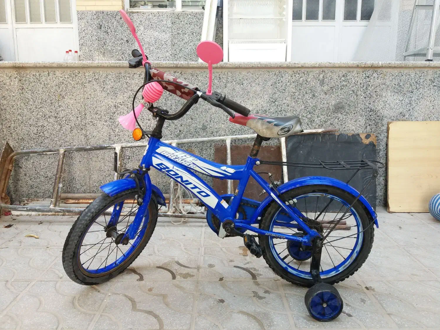 دوچرخه ۱۶ با پایه کمکی آماده سواری|دوچرخه، اسکیت، اسکوتر|یزد, |دیوار