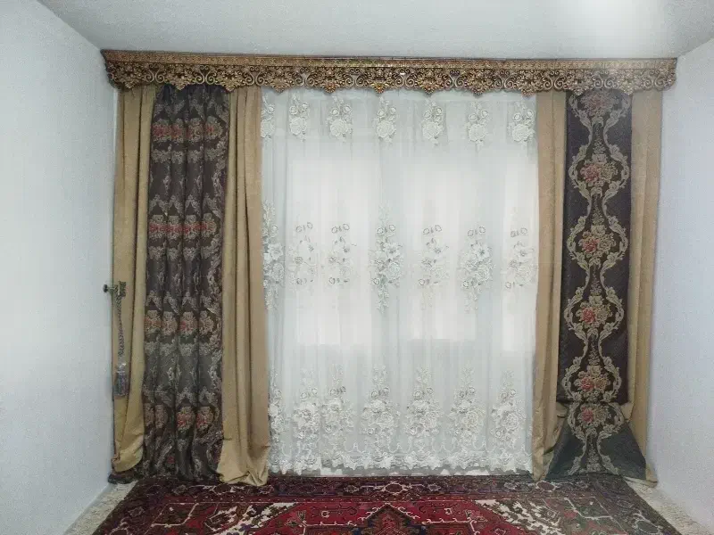 پرده اورجینال پارچهشم ترکه|پرده، رانر، رومیزی|پرند, فاز ۶|دیوار