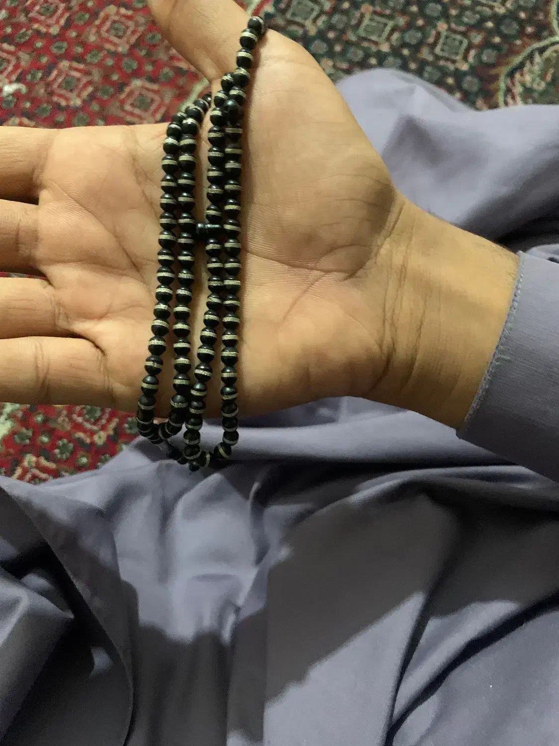 تسبیح نقره کوب|جواهرات|زاهدان, |دیوار