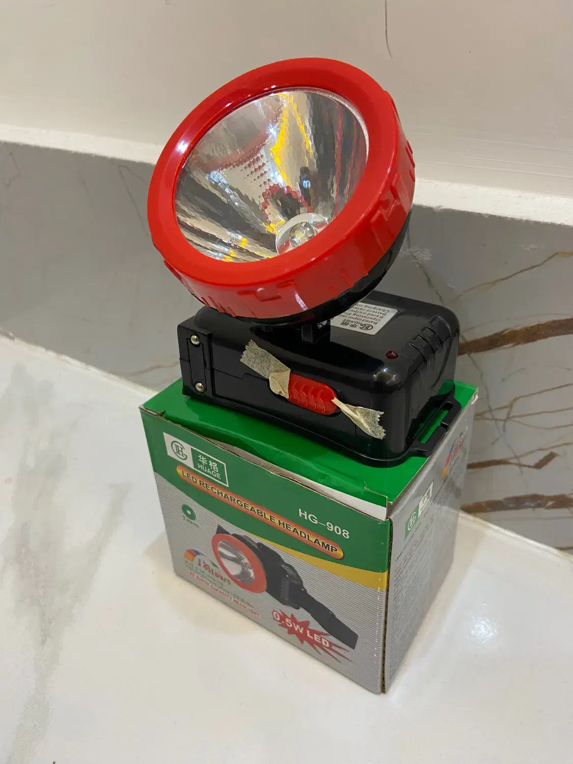 چراغ قوه پیشانی bnو palito ال ای دی|کوهنوردی و کمپینگ|تهران, دکتر هوشیار|دیوار