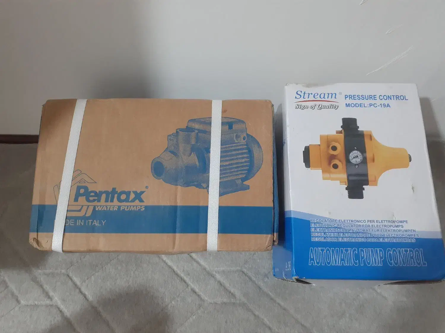 پمپ آب خانگی نو نو باز هم نشده|مصالح و تجهیزات ساختمان|دورود, |دیوار