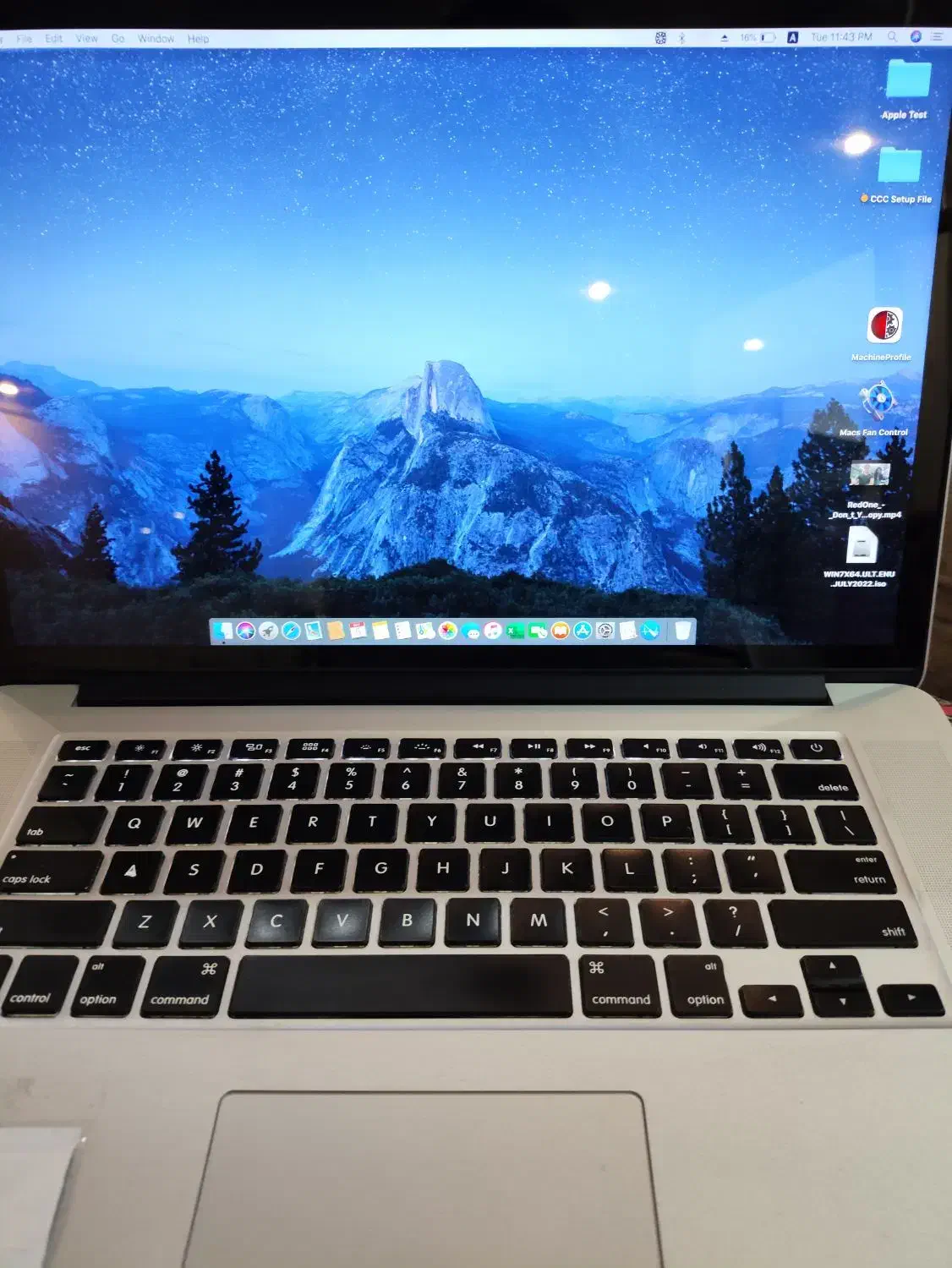 لپتاپ اپل مک بوک پرو ایر قدرتمند apple MacBook pro|رایانه همراه|تهران, آسمان|دیوار