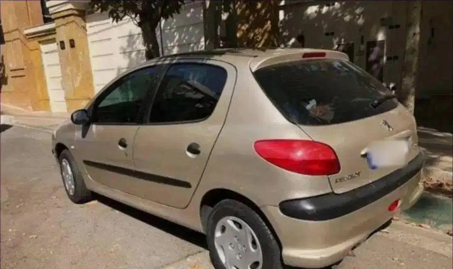 ۲۰۶ تیپ ۲ مدل ۸۳ بی رنگ و تک برگ سند|خودرو سواری و وانت|ساری, |دیوار