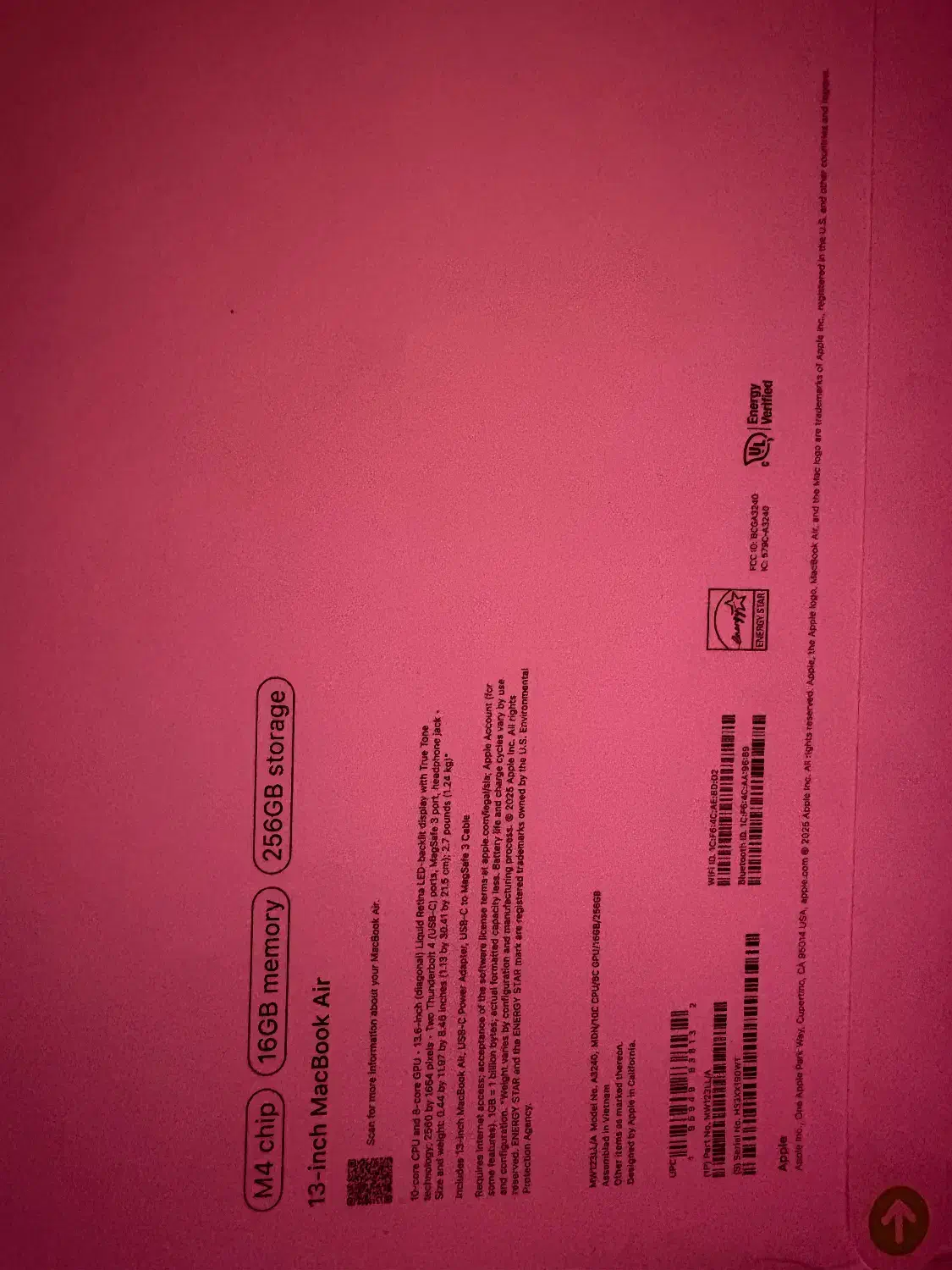 macbook air m4 16gb 256gb|رایانه همراه|تهران, سلسبیل جنوبی|دیوار