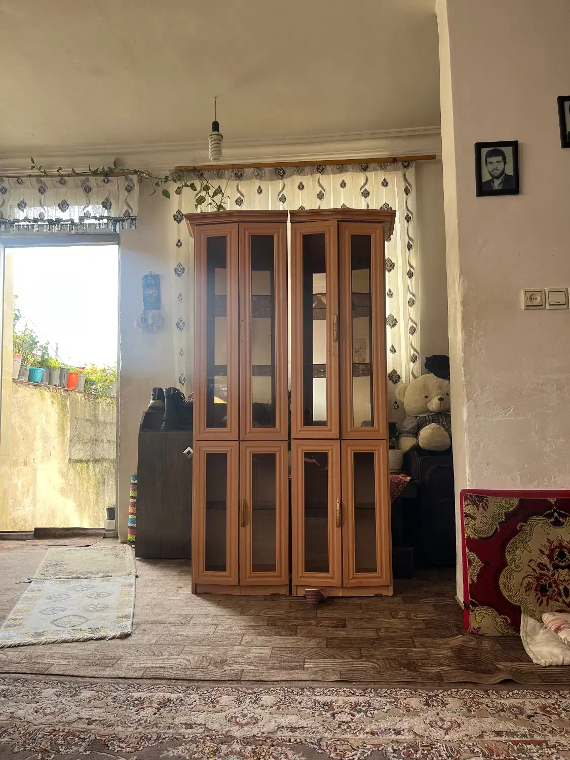 میز تلویزیون با ویترین ۳ تیکه|میز تلویزیون|رشت, سلیمانداراب|دیوار