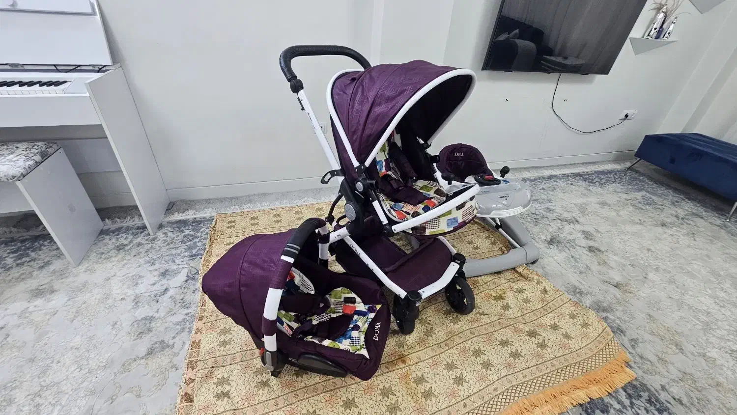 سرویس کالسکه روما پلاس|کالسکه و لوازم جانبی|جم, |دیوار