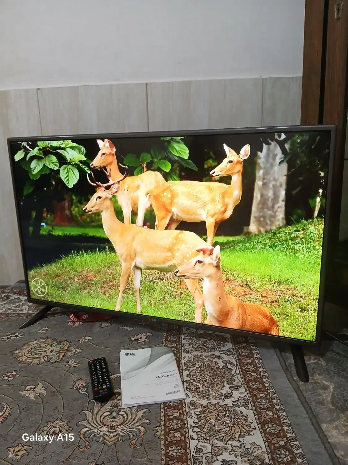 تلوزیون الیدی ۴۳ الجی اصل کره در حد نو|تلویزیون و پروژکتور|مشهد, شهید معقول|دیوار