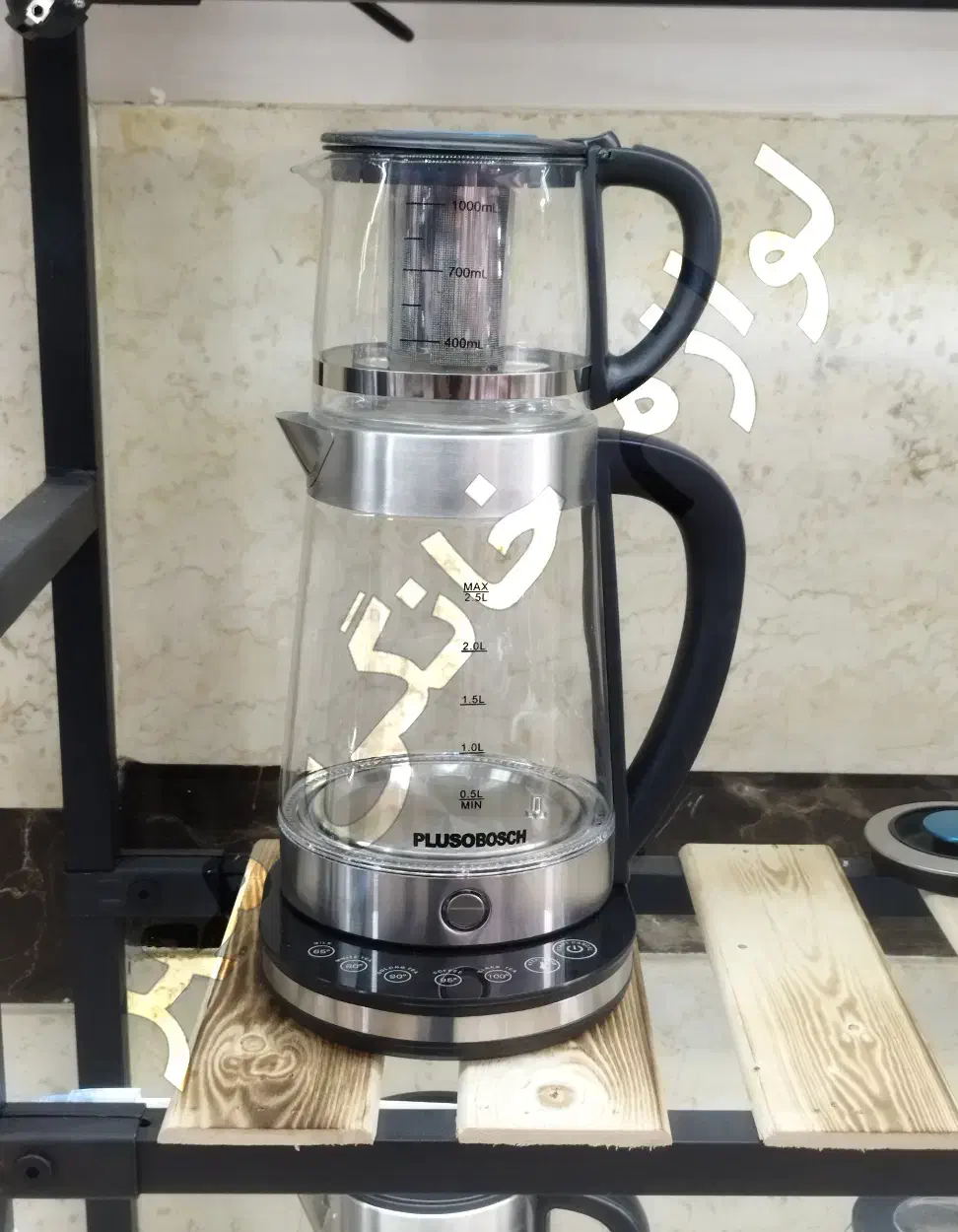 چایساز پیرکسBOSCHبوش گرمکن دار با LED و ارسال|سماور، چایساز، قهوهساز|مشهد, طلاب|دیوار