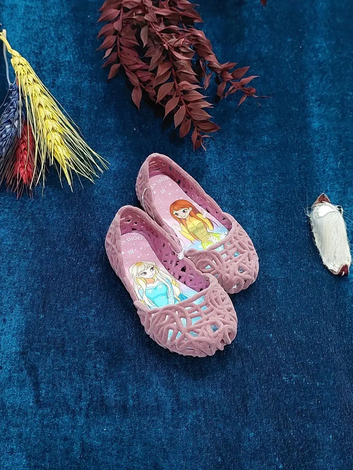 دمپایی مخمل زنانه|کیف، کفش، کمربند|قم, باغ شریفی|دیوار