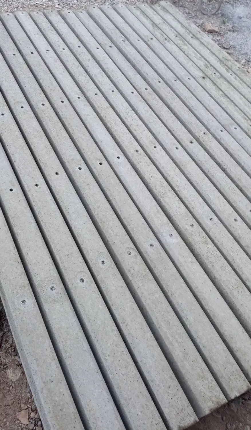 تیرچه باغی(پایه فنس) با میلگرد|مصالح و تجهیزات ساختمان|خرمدره, |دیوار