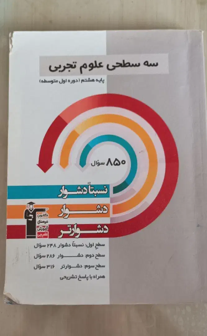 دو کتاب هشتم قلمچی|کتاب و مجله آموزشی|رشت, دیانتی|دیوار